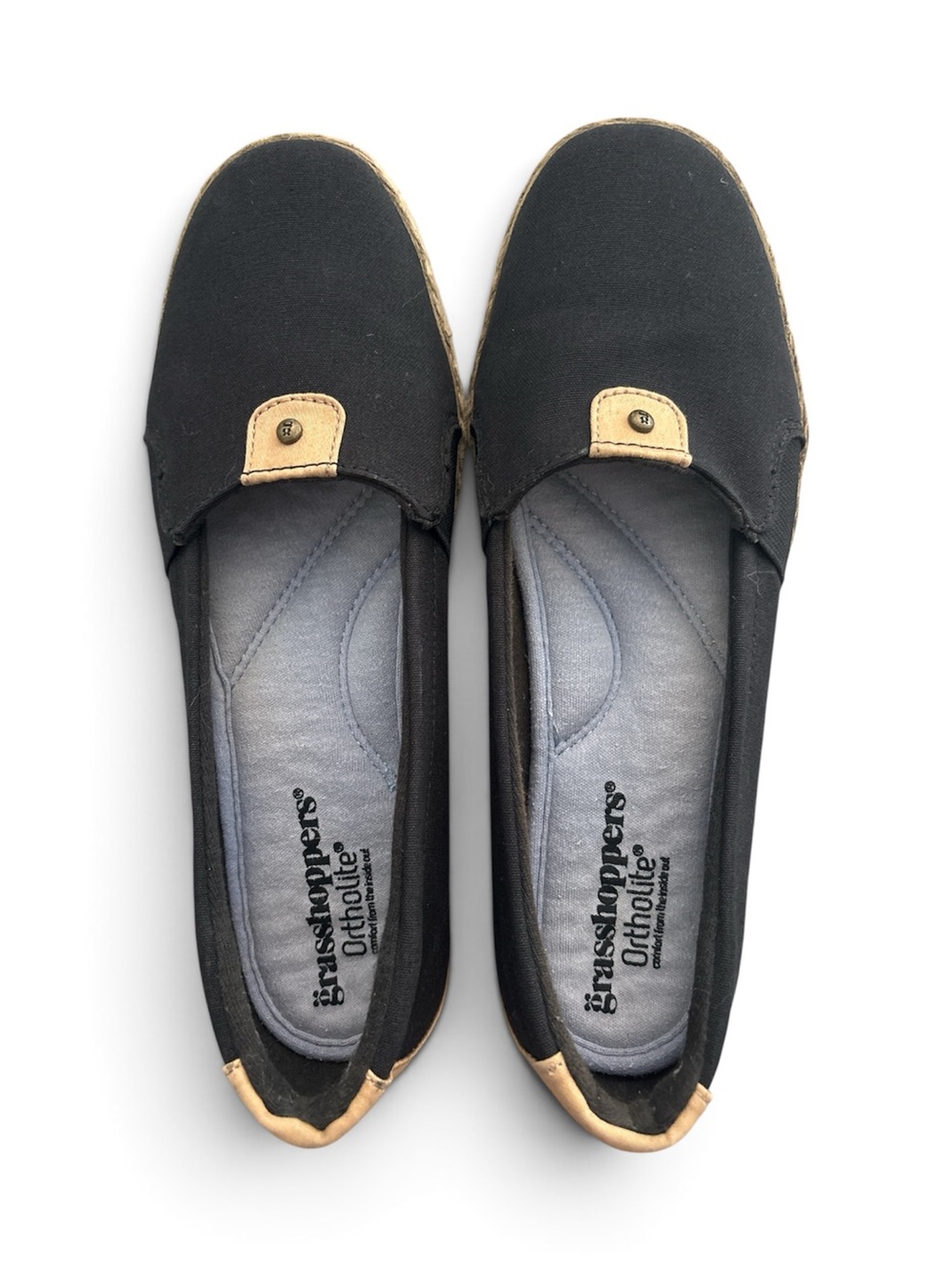 Grasshoppers Skylar Espadrille with Jute Trims Size 8.5
